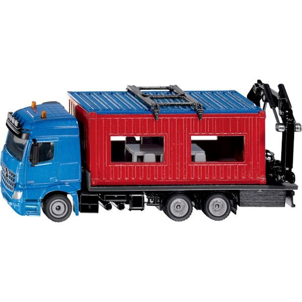 Lkw mit Baucontainer
