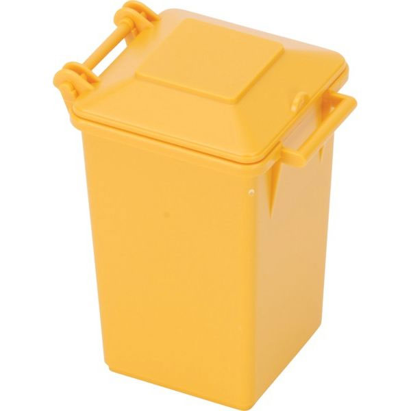 Mülltonne, gelb