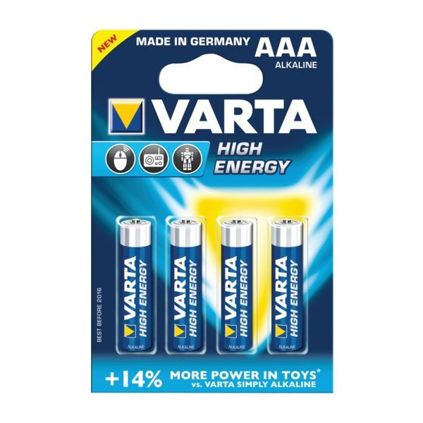 Batterie AAA 1.5V LR03 (4 Stück)